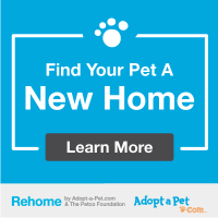 Adopt A Pet's Rehome logo